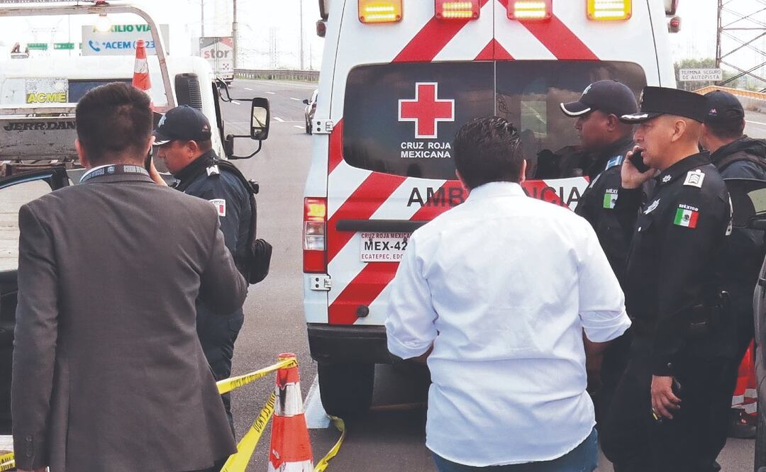 Custodio pierde la vida tras enfrentarse a ladrones, en el Circuito Exterior Mexiquense 