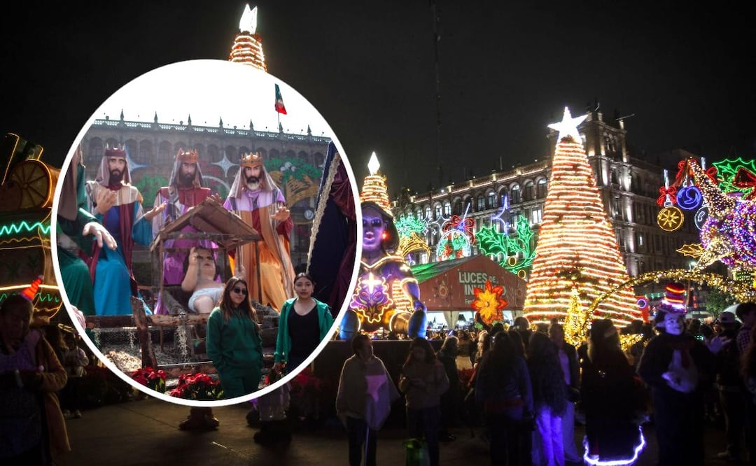 Foto: Cuartoscuro (Nacimiento Monumental en CDMX, con el Niño Dios más grande del mundo: ¿Hasta cuándo estará?)