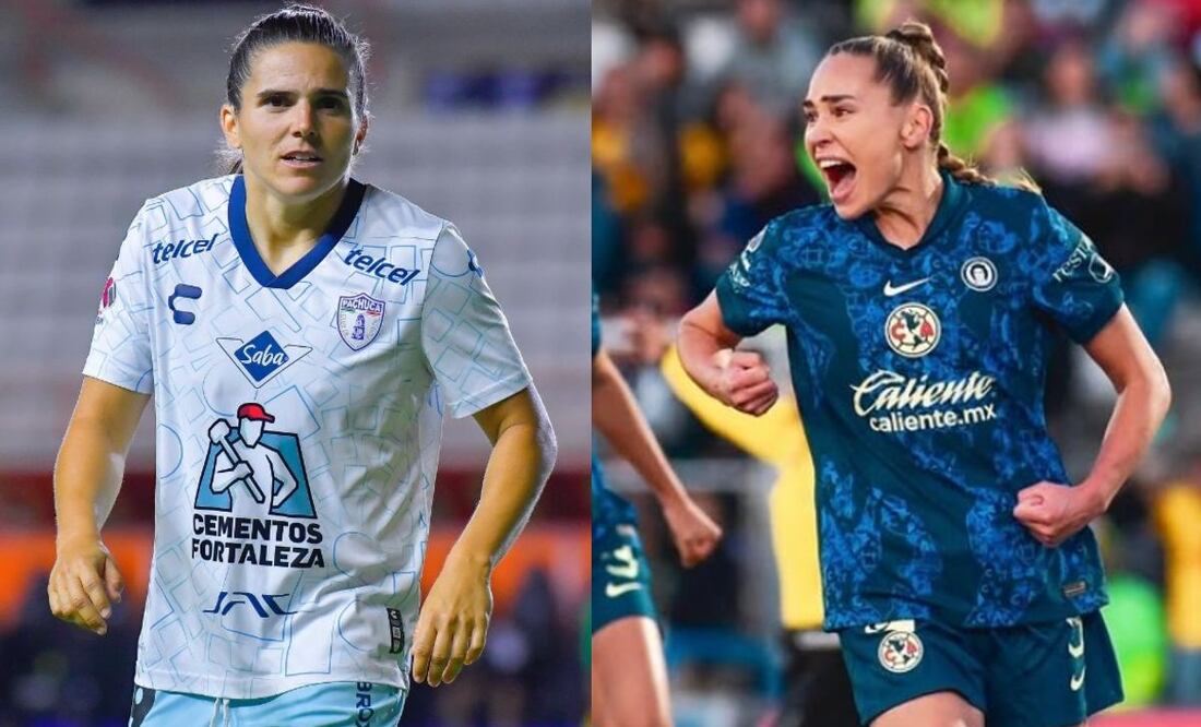 Pachuca vs América Femenil final de ida de la Liga MX Femenil. Foto: (Instagram)