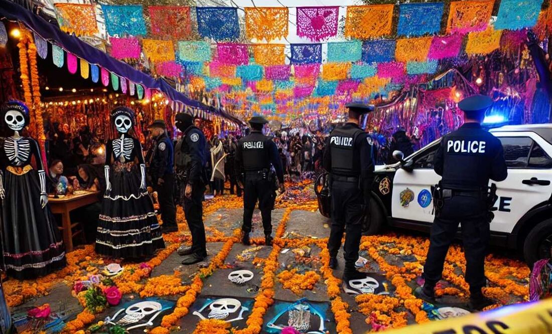 Fiesta de Día de Muertos deja 2 personas sin vida, en alcaldía Miguel Hidalgo