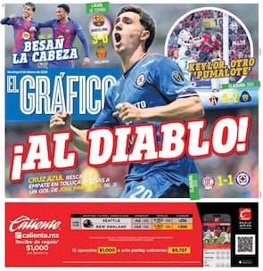 Portada El Gráfico | Domingo 8 de febrero de 2026