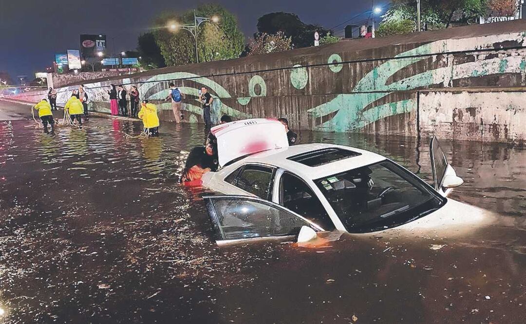 Gobierno de CDMX paga casi 24 millones por daños a autos tras inundaciones y caída de árboles: Foto: (Especial)