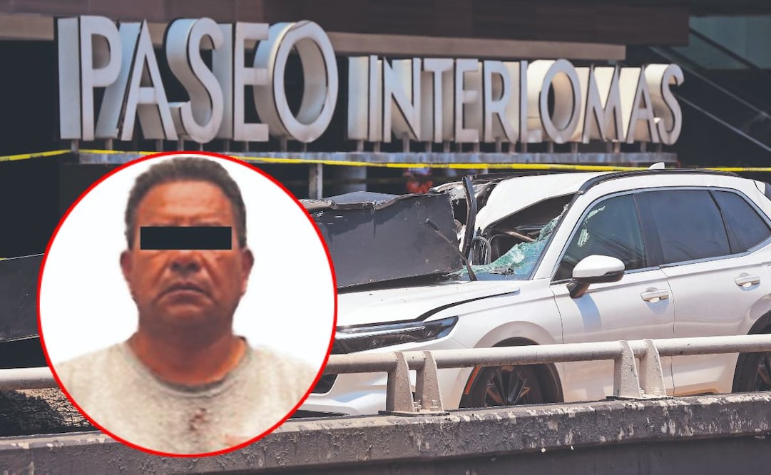 Conductor ligado a la muerte de una mujer en Interlomas ya duerme en Barrientos (Foto: Luis Camacho y Especial)