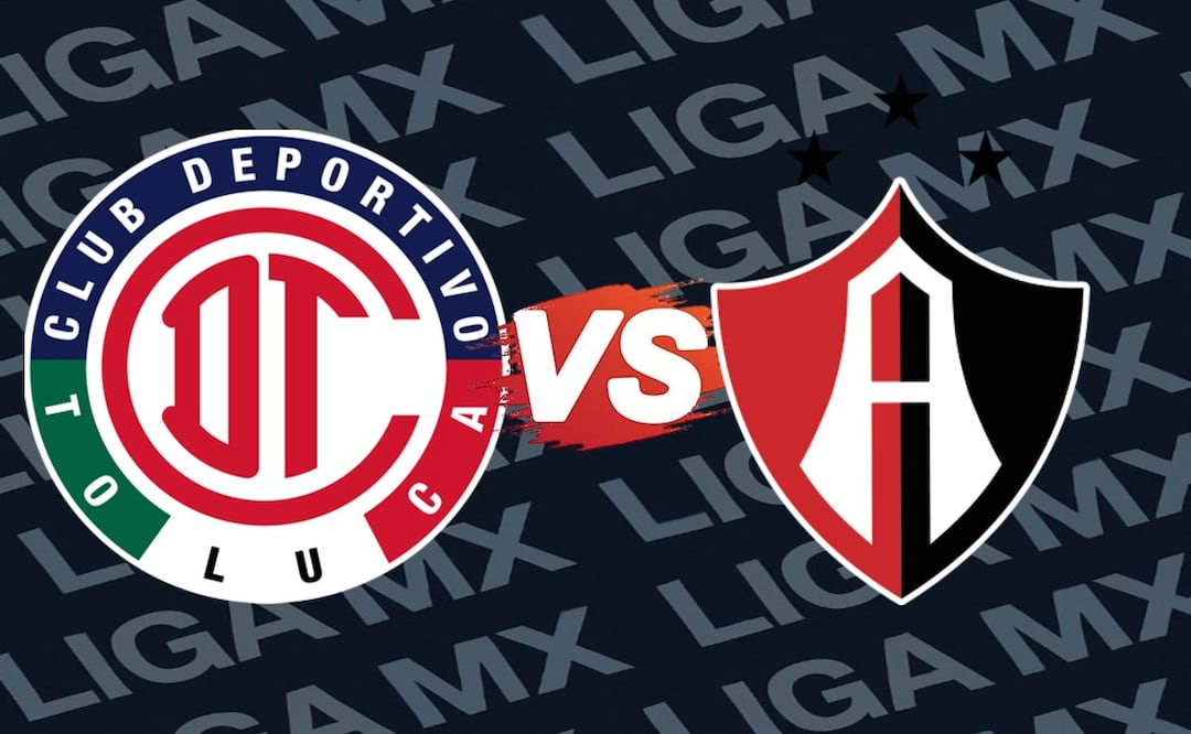 Toluca vs Atlas: ¿Dónde ver EN VIVO el juego de la jornada 16?