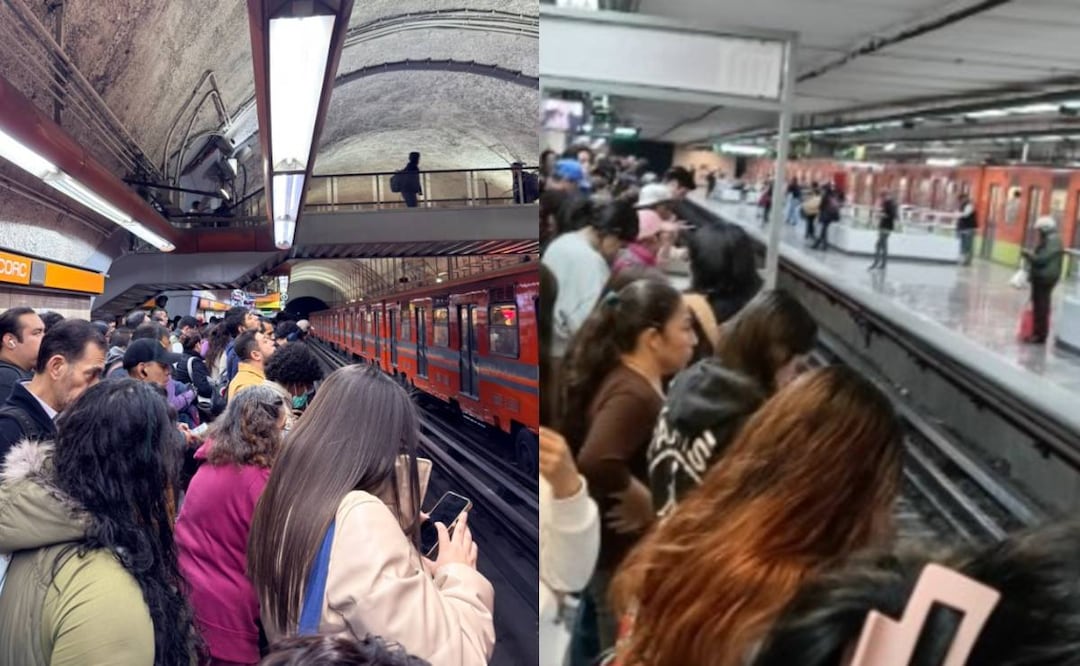 Línea 7 del Metro CDMX. Foto: (Redes Sociales)