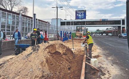 Ciclovía de Calzada de Tlalpan tiene un avance del 80 por ciento