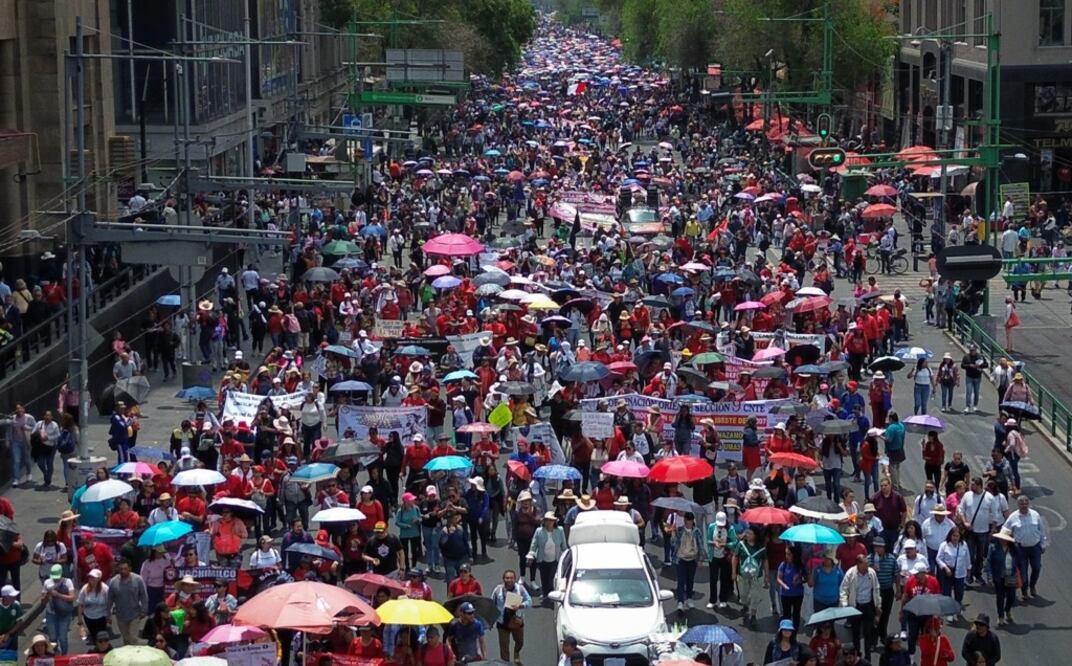 Marchas en la CDMX (Foto: Cuartoscuro)