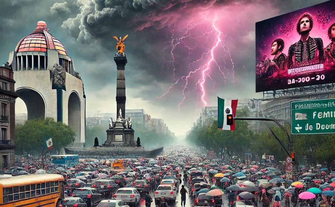 Tráfico en CDMX: Marchas, eventos y lluvias que afectarán este sábado