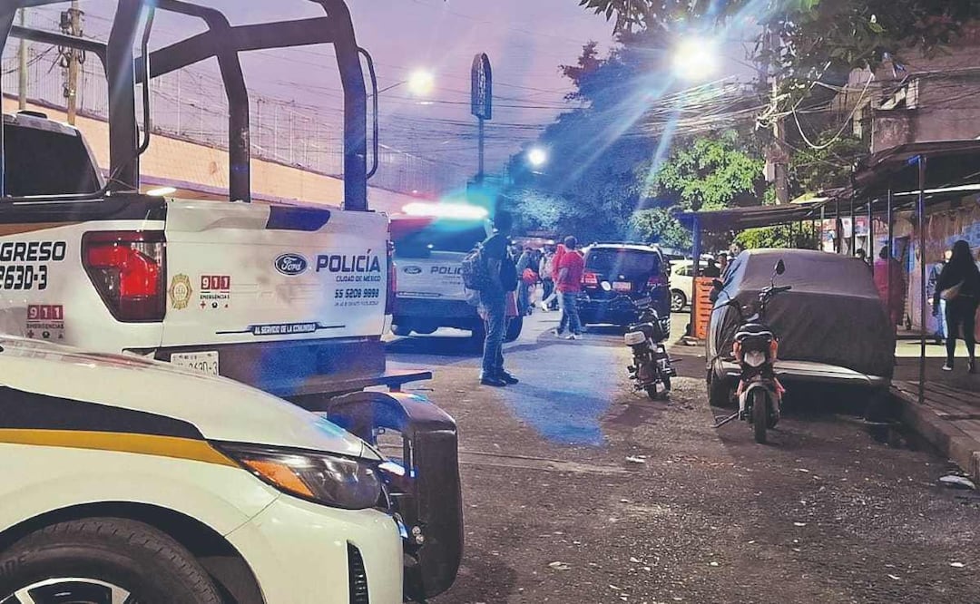 Acorralan a presunto extorsionador y los quiebran a tiros en la Venustiano Carranza. Foto: (Especiales)