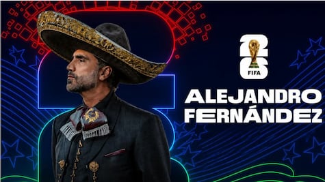 Alejandro Fernández dirá presente en la inauguración del mundial entonando el himno mexicano