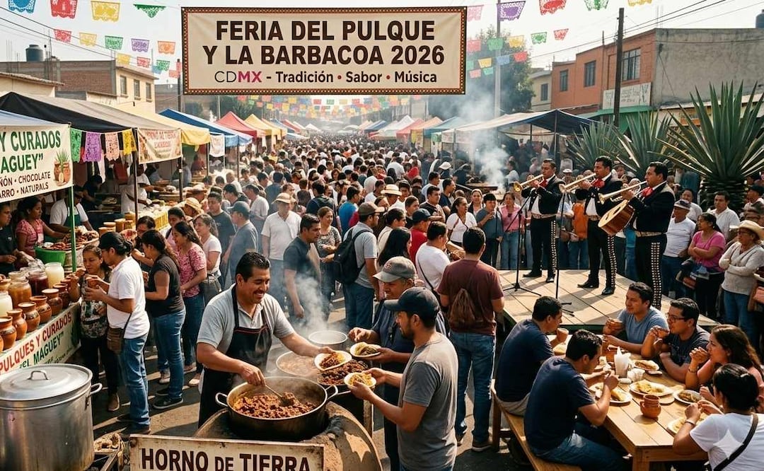 Imagen ilustrativa: IA (¿Cuándo es la Feria del Pulque y la Barbacoa 2026? Todo sobre la XXI edición en CDMX)