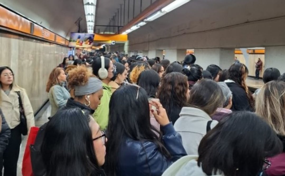 Línea 7 del Metro CDMX. Foto: (Redes Sociales)