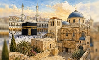 ¿Qué similitudes tienen los lugares más sagrados del cristianismo y el islam? Te lo explicamos