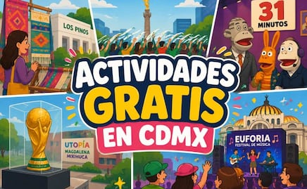 Actividades GRATIS en CDMX para este fin de semana para disfrutar en familia