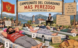 ¿Participarías? En Montenegro se lleva a cabo el concurso al ciudadano más perezoso