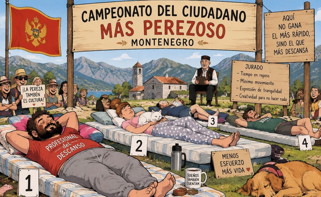 Concurso al ciudadano más perezoso. Foto: IA