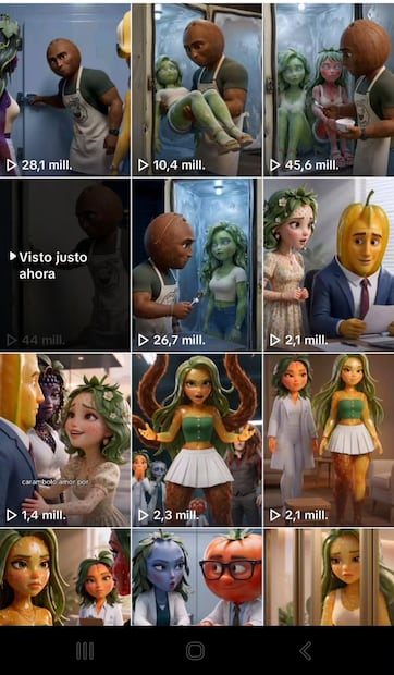 Capítulos en Tik Tok (Vía: Tik Tok)