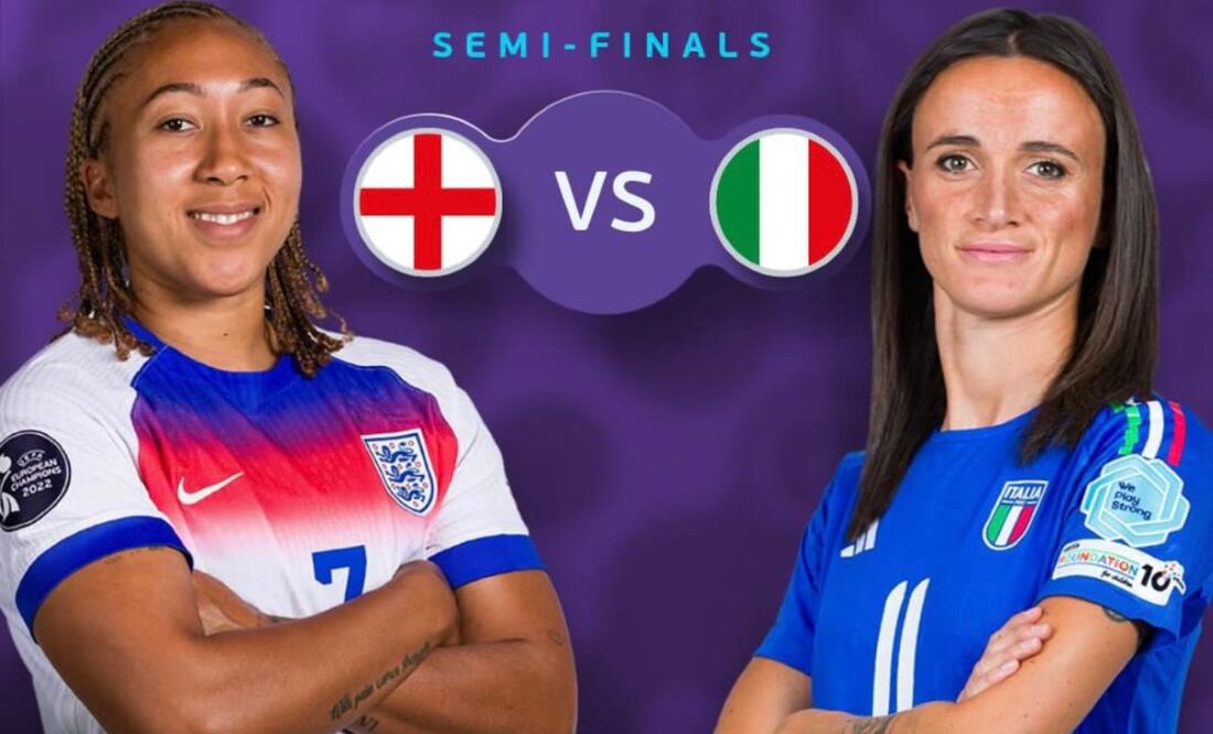 Inglaterra vs Italia Eurocopa Femenina 2025. Foto: (UEFA)