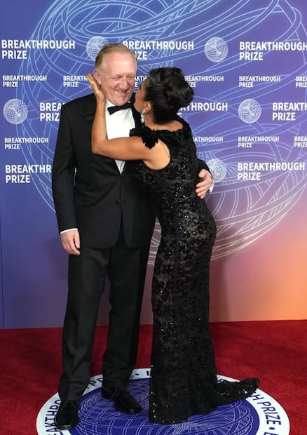 Salma Hayek y su esposo (Foto: Instagram)