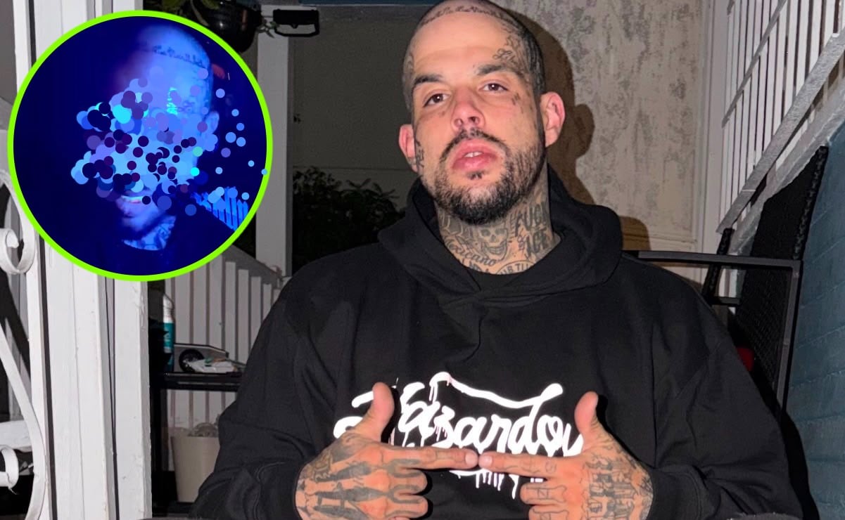 Emiliano Aguilar deslumbra con su nuevo tatuaje en el rostro que te dejará la boca abierta