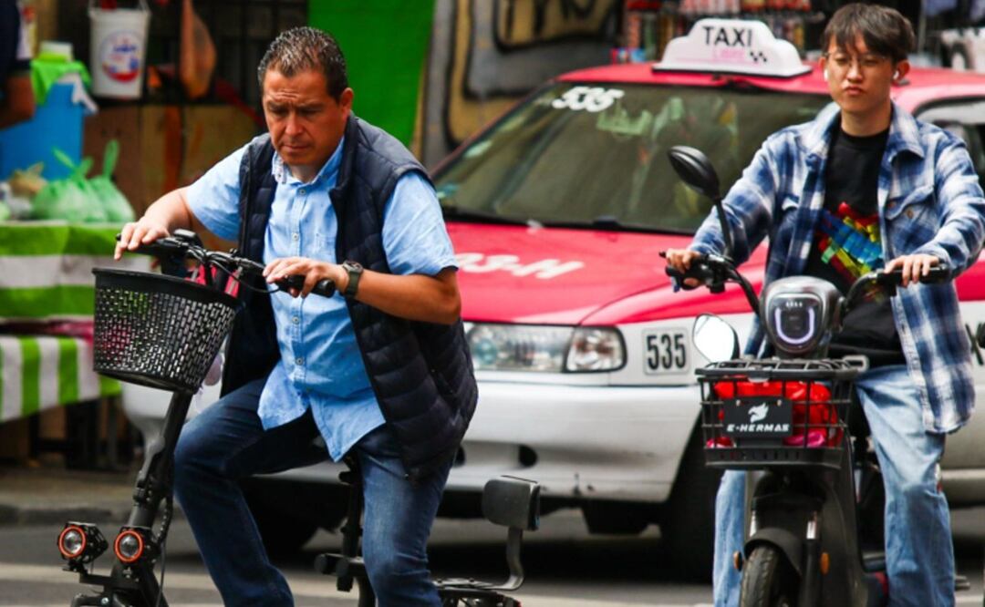 Bicimotos en CDMX (Foto: Cuartoscuro)