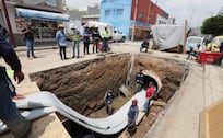 Reparan tubería del Cutzamala con tecnología alemana en Ecatepec, garantizan abasto de agua
