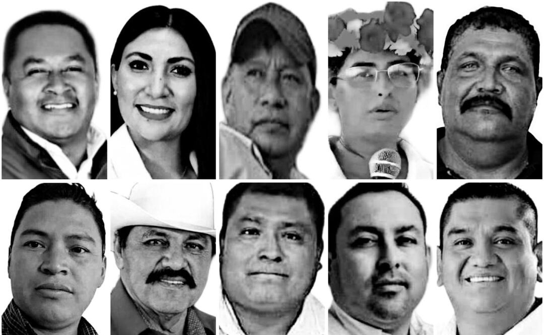 Candidatos a presidentes municipales ejecutados y que ganaron en las elecciones del 2024