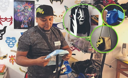 ¿Quién creó las mariconeras con máscara de luchador que se volvieron virales?