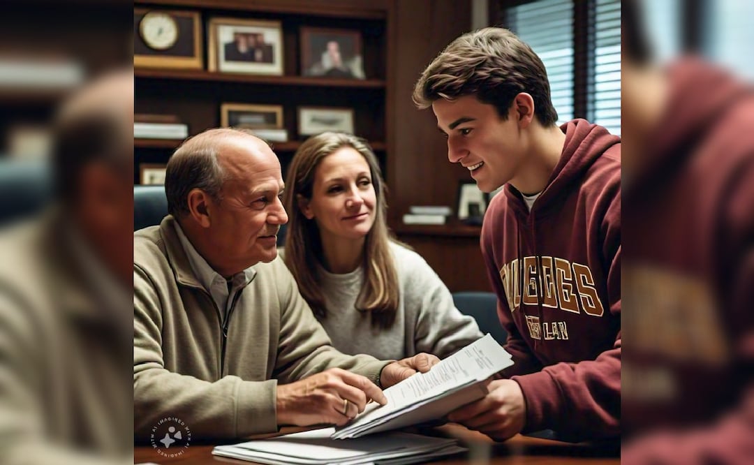 Papá logra que hijo siga estudiando gracias a crédito en financiera de la Universidad. ¿Cómo le hizo?