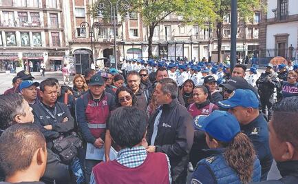 ¿Adiós a ambulantes en el Centro Histórico CDMX?: Refuerzan seguridad con 300 policías contra el ambulantaje