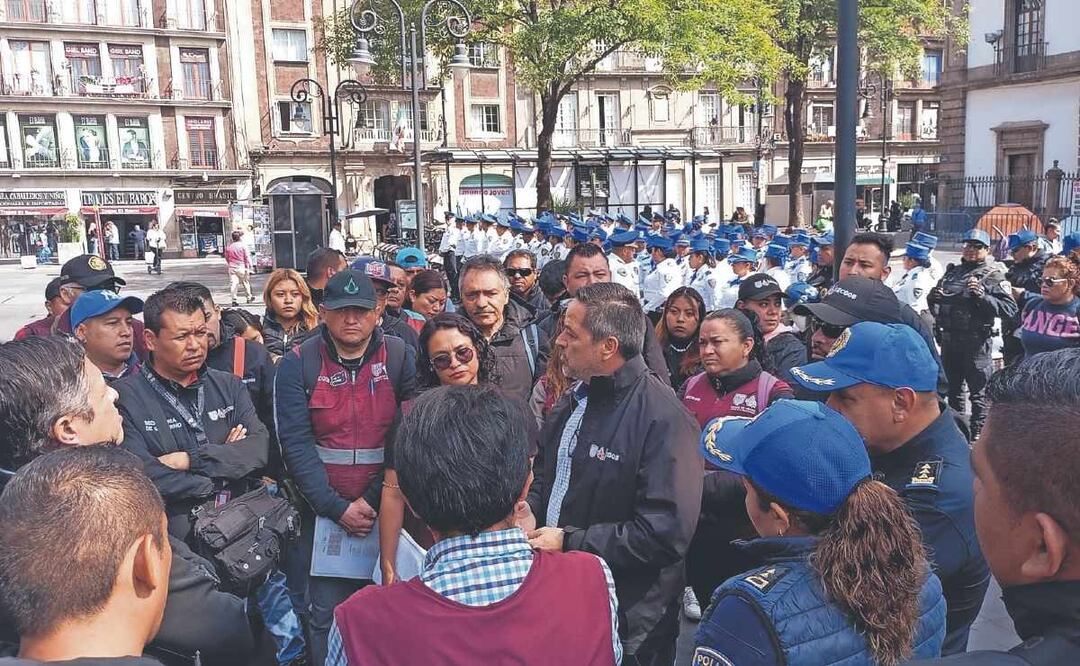Foto: Especiales (Adiós a ambulantes en el Centro Histórico de la CDMX Refuerzan seguridad con 300 policías contra el ambulantaje)