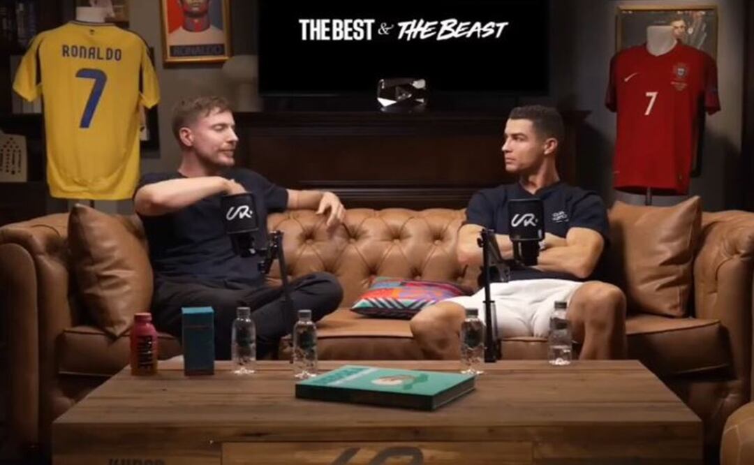 Cristiano Ronaldo y MrBeast: Una charla que rompió las redes sociales