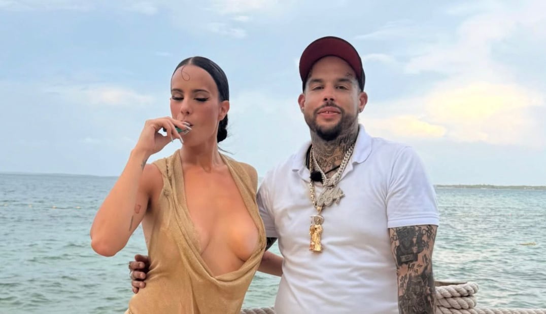 Gala Montes junto a Emiliano Aguilar (Vía: Instagram)