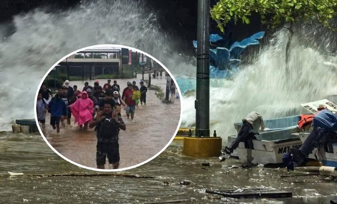 Huracán Erick (Foto: Especial)