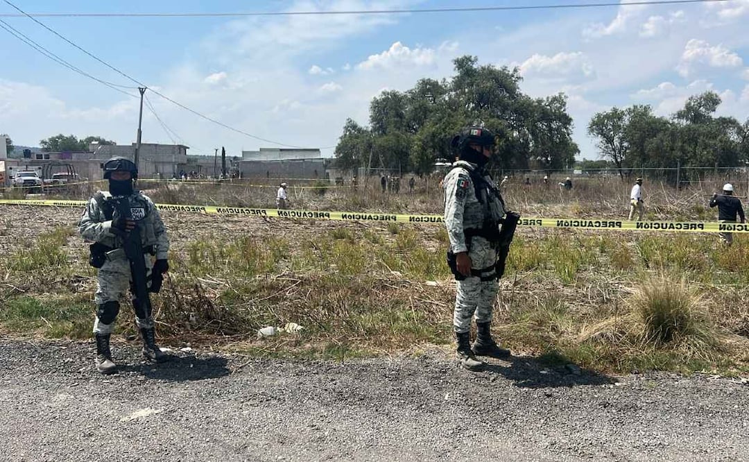 Foto: Osmar Alvarado (Derrumbe en túnel de "huachicol" en Acolman: Buscan a tres personas atrapadas tras excavación clandestina)