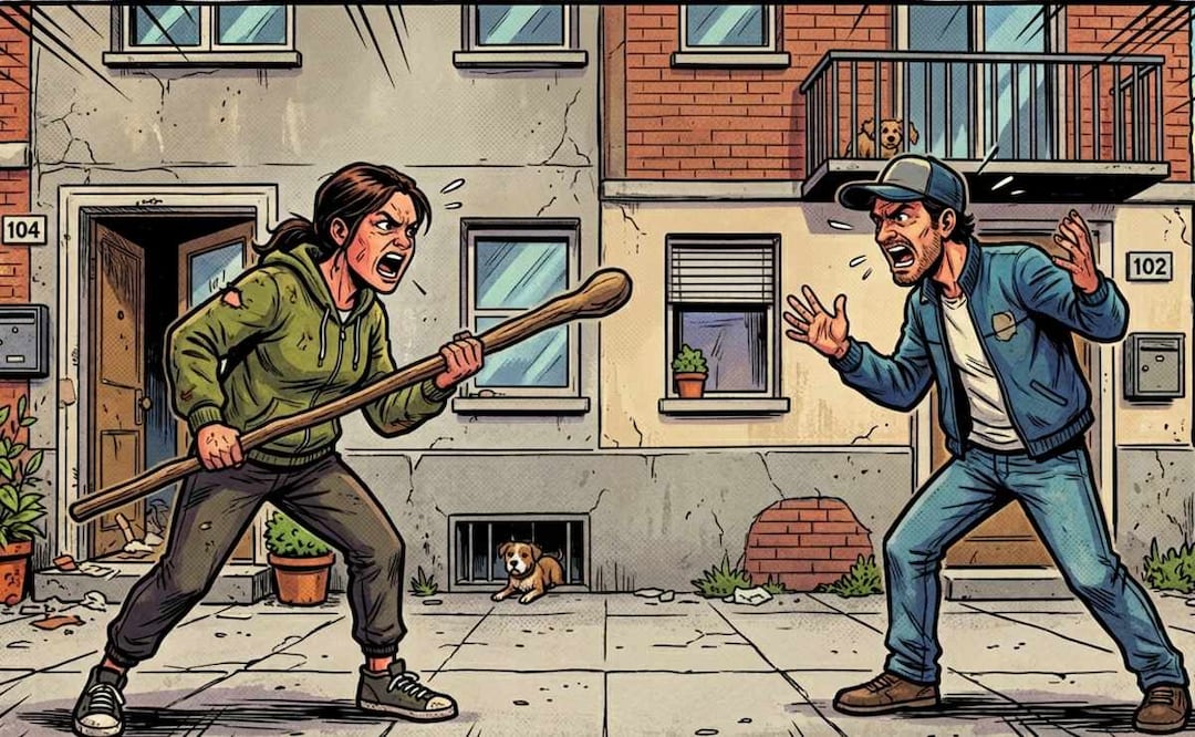 Imagen ilustrativa: IA (Hombre pierde un ojo al ser golpeado con un palo por una mujer ¿Cómo terminó el conflicto? )