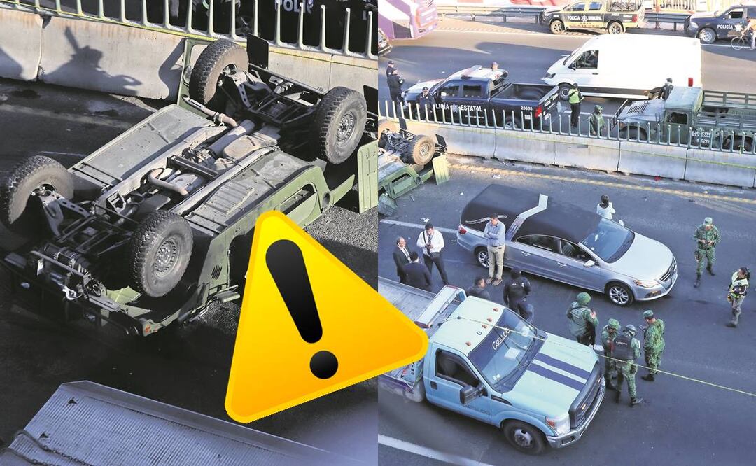 En plano Día del Ejército, muere un soldado tras fatal volcadura sobre la México-Pachuca