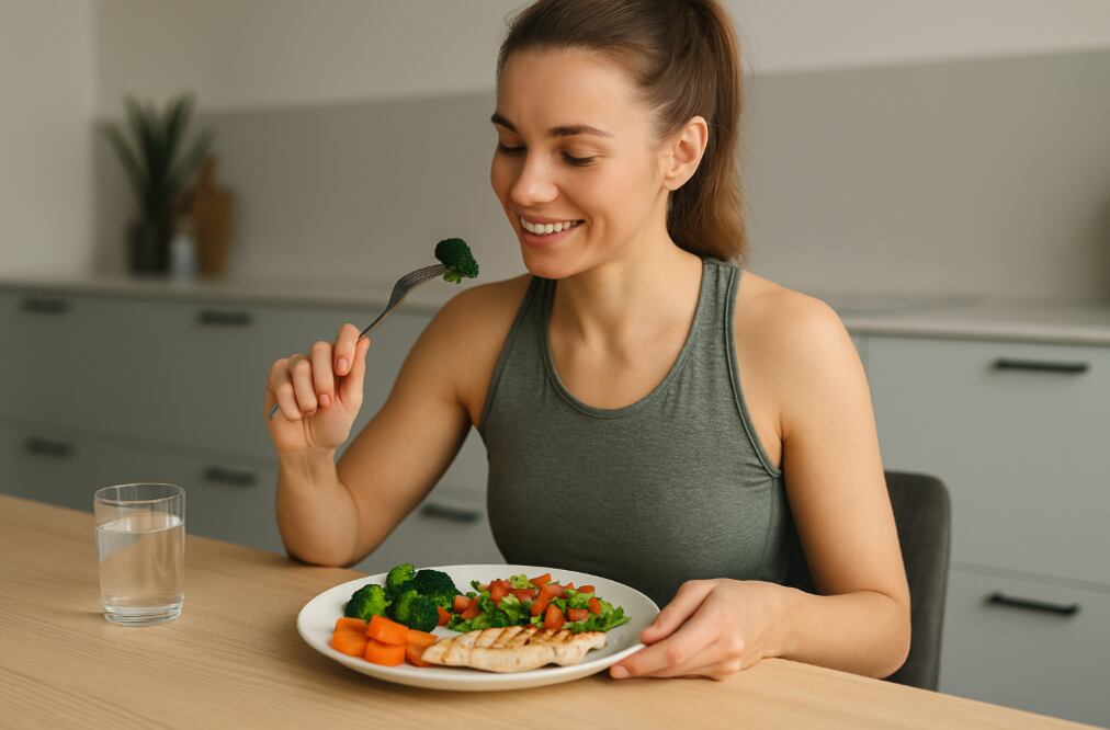 Comida sana (Foto: Creada con IA)