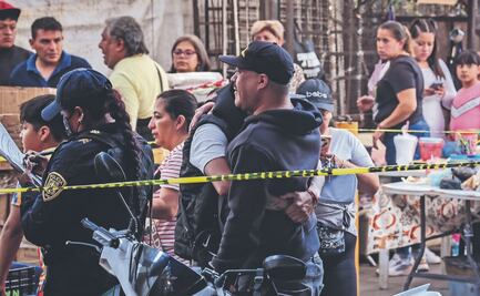 Se echan "al Brayan" en calles de Tepito, su hijo quedó gravemente herido tras balacera