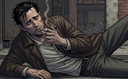 ¿Es neta? Viene viene termina con las tripas de fuera y ni se quejó… pidió un cigarro