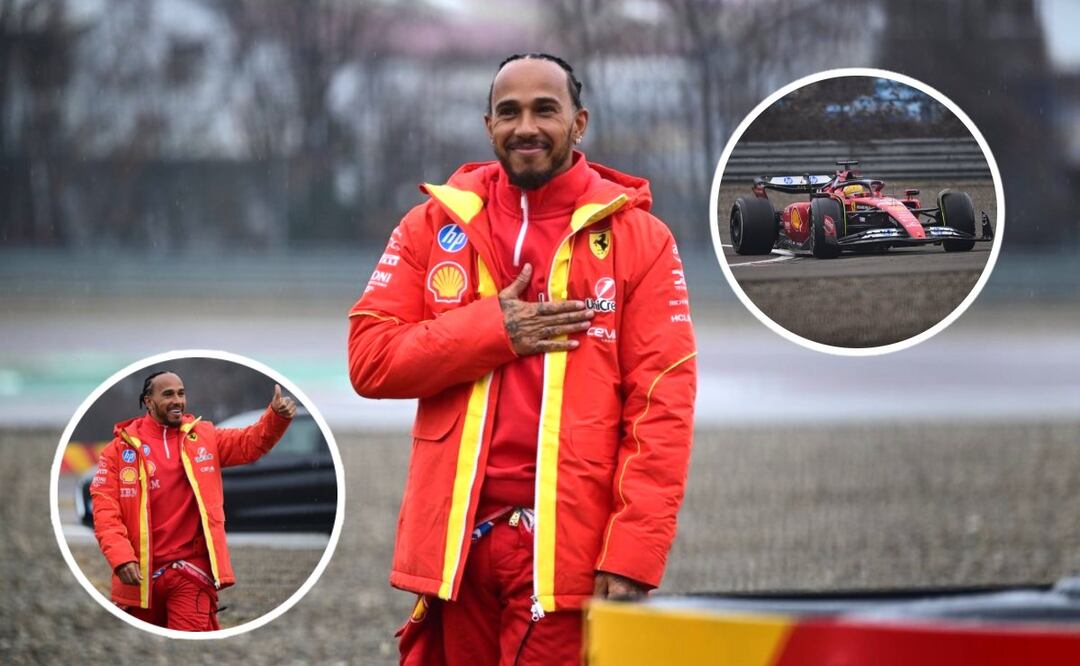Lewis Hamilton debuta con Ferrari: emoción y nostalgia en las primeras vueltas de la temporada 2025