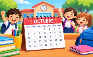 ¿Qué días de octubre no habrá clases? Esta es la fecha marcada en el calendario de la SEP