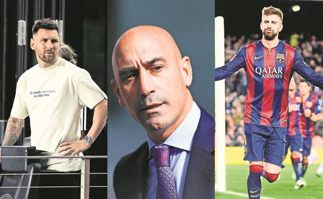 Luis Rubiales, Messi y Piqué coludidos en desvío de recursos de la UEFA, difunden audios