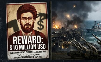 Guerra en Medio Oriente: Estados Unidos ofrece 10 mdd por la cabeza del líder supremo de Irán 