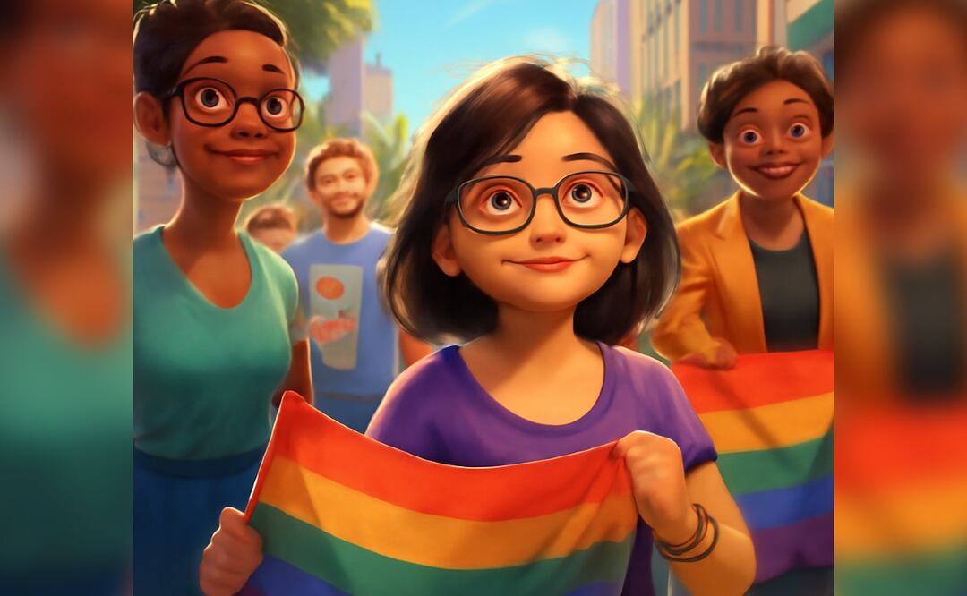 Visibilidad de la comunidad LGBT (Foto: Creada con IA)