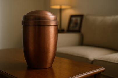 Tanatóloga explica los riesgos de vivir con las cenizas de un difunto