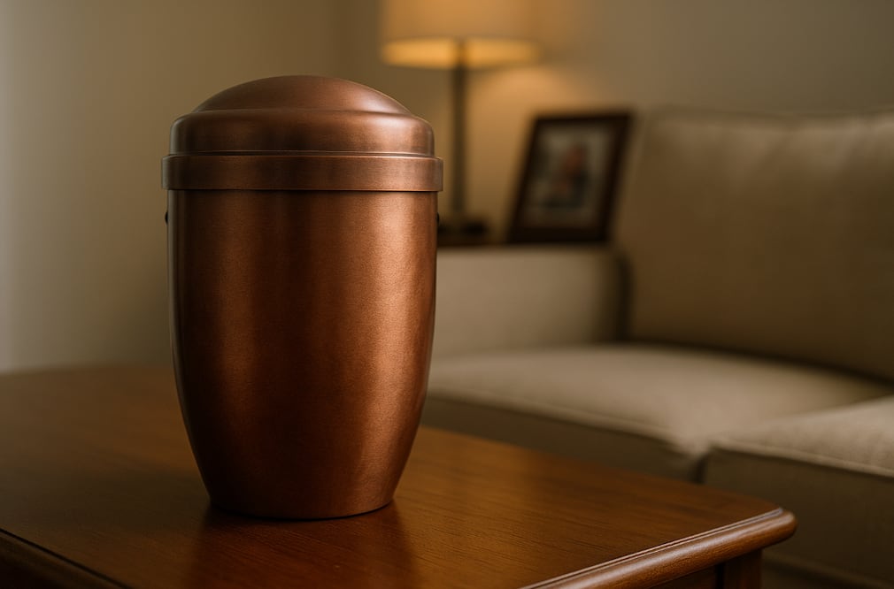¿Guardas las cenizas de tu ser querido en casa? (Foto: Creada con IA)