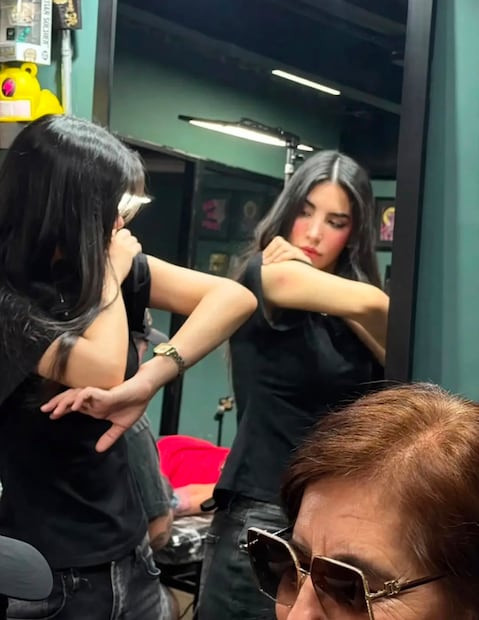 Tatuaje de Steff Loaiza (Vía: Tik Tok)