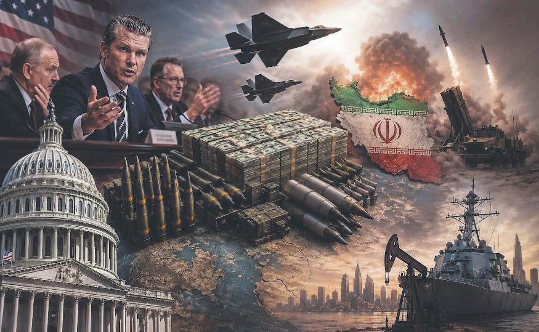 Imagen: Archivo El Gráfico / IA (¿Cuánto ha gastado Estados Unidos en su guerra contra Irán? )