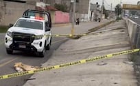 ¿No vieron un cachito por ahí? Abandonan una pierna humana en Tecámac, los responsables huyeron